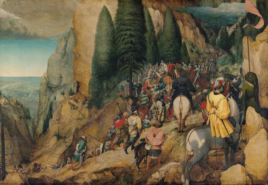 Die Bekehrung des heiligen Paulus - Pieter Brueghel der Ältere