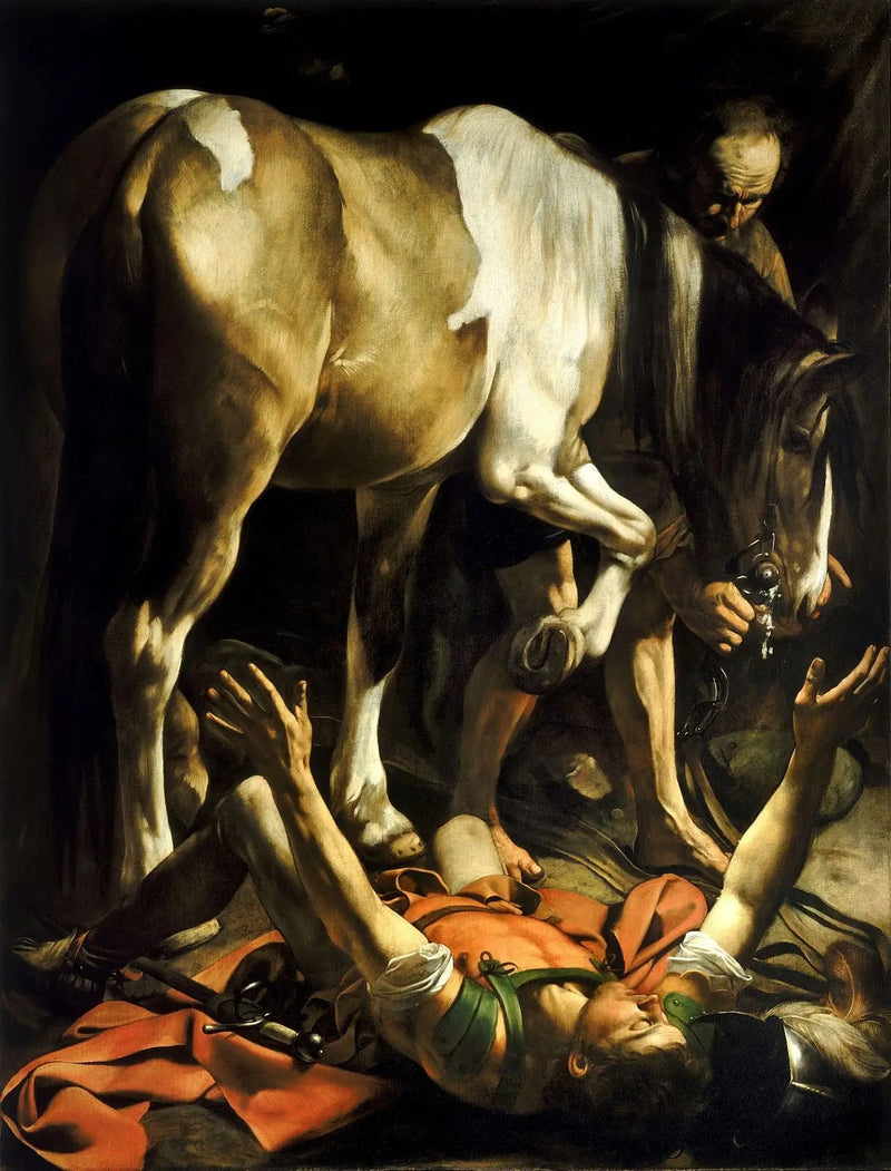 Die Bekehrung des heiligen Paulus auf dem Weg nach Damaskus - Caravaggio