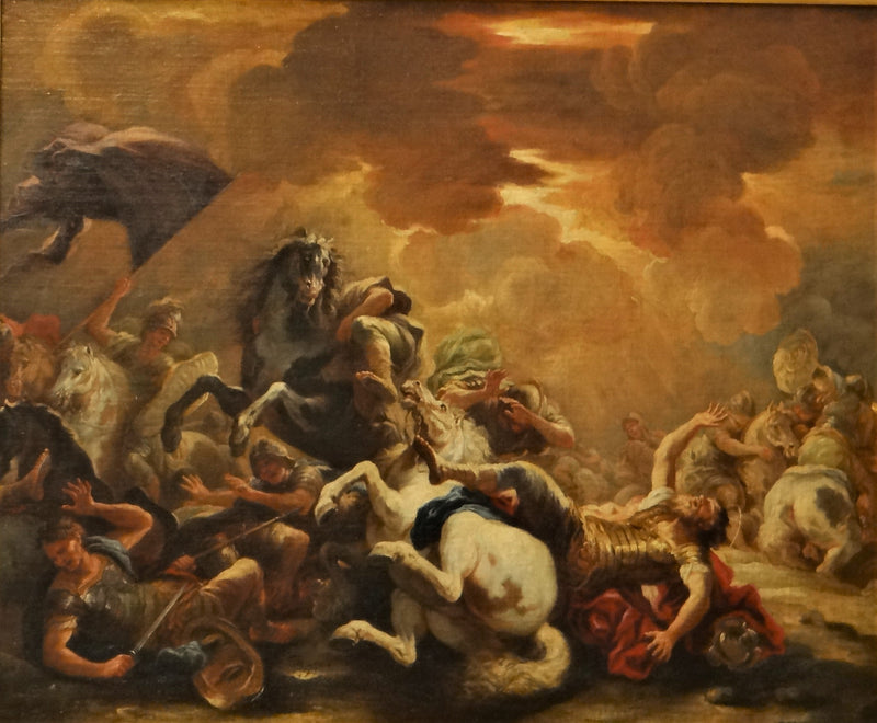 Die Bekehrung des heiligen Paulus auf dem Weg nach Damaskus - Luca Giordano