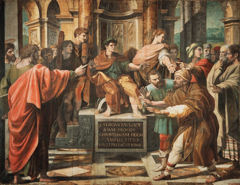 Die Umwandlung des Prokonsuls - Raphael Sanzio