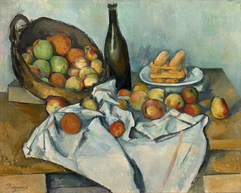 Der Apfelkorb - Paul Cézanne