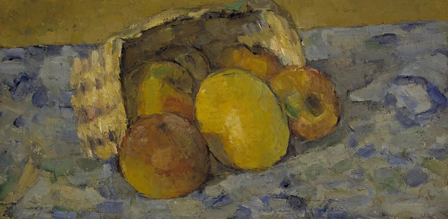 Der umgestürzte Korb - Paul Cézanne