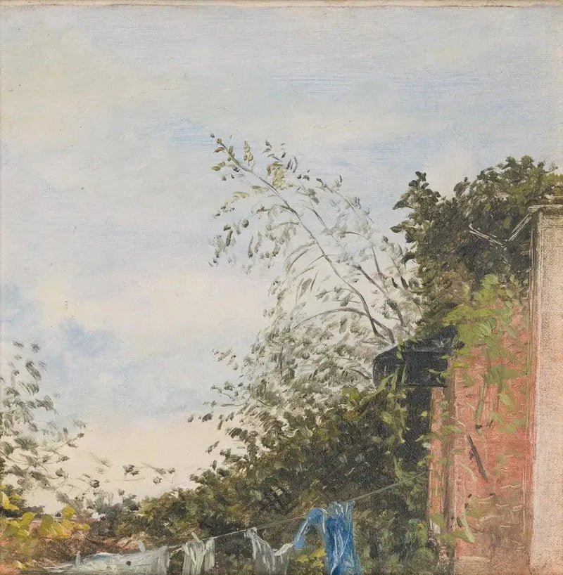 Die Wäscheleine - John Constable