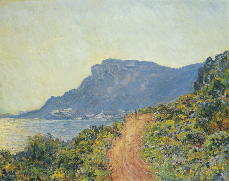 Die Corniche bei Monaco - Claude Monet