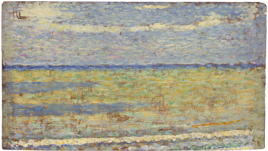 Die Küste bei Heyst, ablaufende Flut - Georges Lemmen