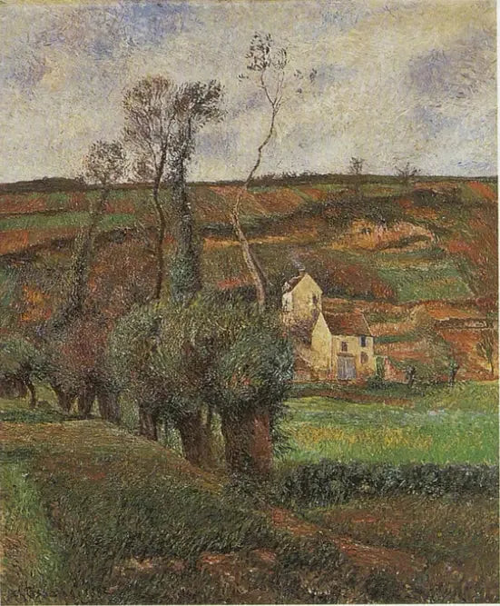 Die Lézard-Küste in Pontoise - Camille Pissarro