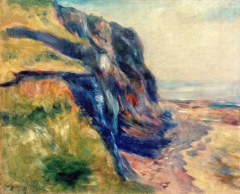 Die Küste bei Dieppe - Pierre-Auguste Renoir