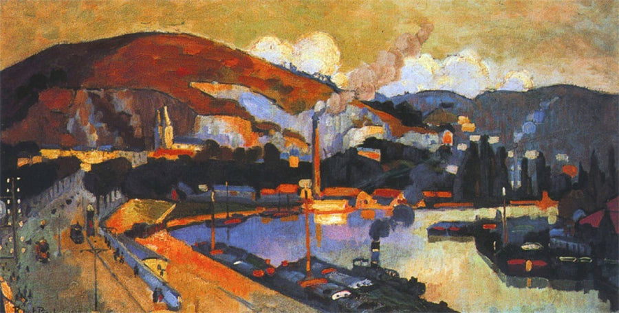 Die Côte Sainte-Catherine - Robert Antoine Pinchon