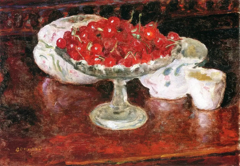 Die Kirschenernte - Pierre Bonnard