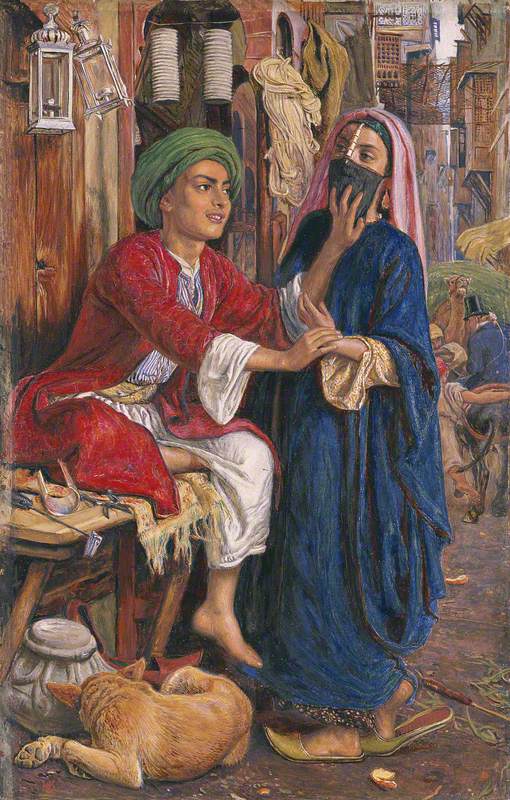 Der Hof des Laternenherstellers - William Holman Hunt