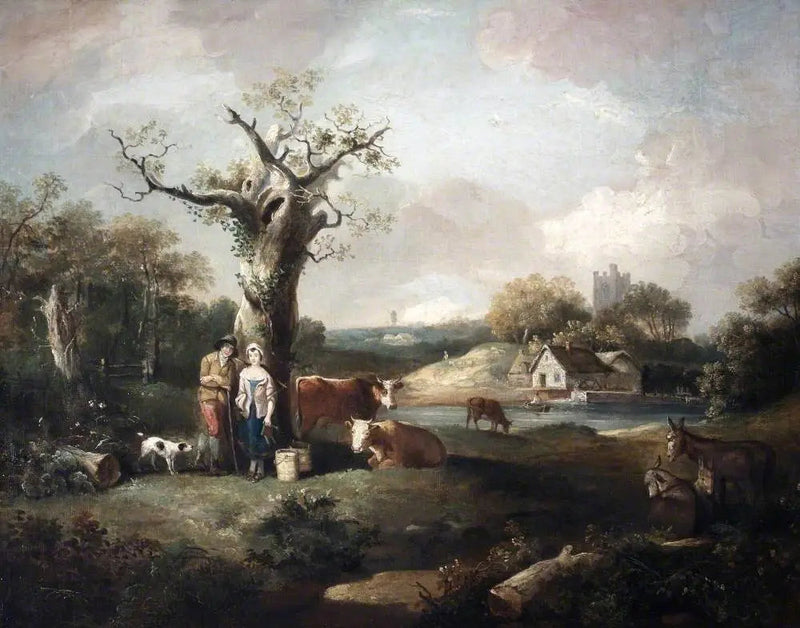 Die ländliche Hof - Thomas Gainsborough
