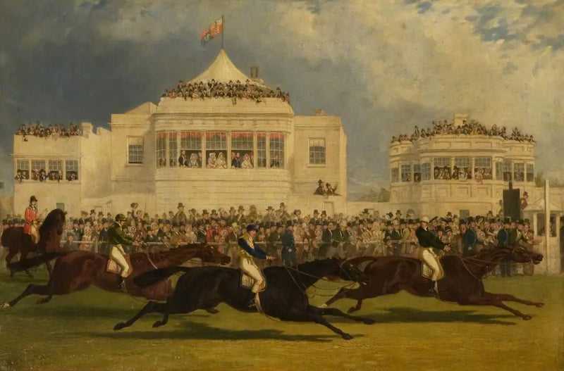 Das Rennen um den Kaiser-Pokal von Russland in Ascot, 1845 - John Frederick Herring, Sr.