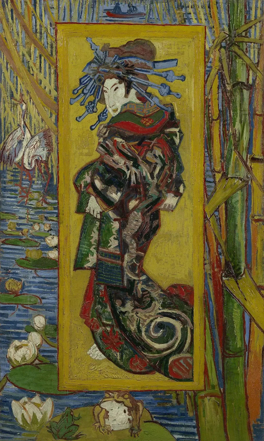 Die Kurtisane (nach Eisen) - Vincent van Gogh