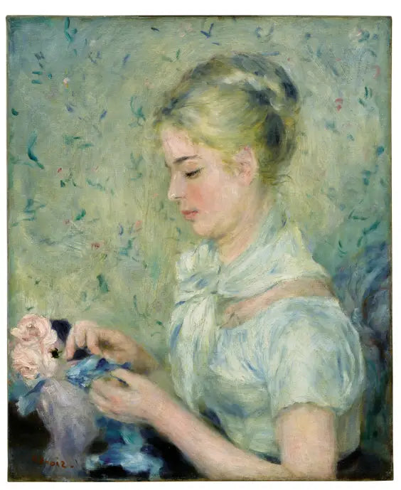 Die Näherin - Pierre-Auguste Renoir