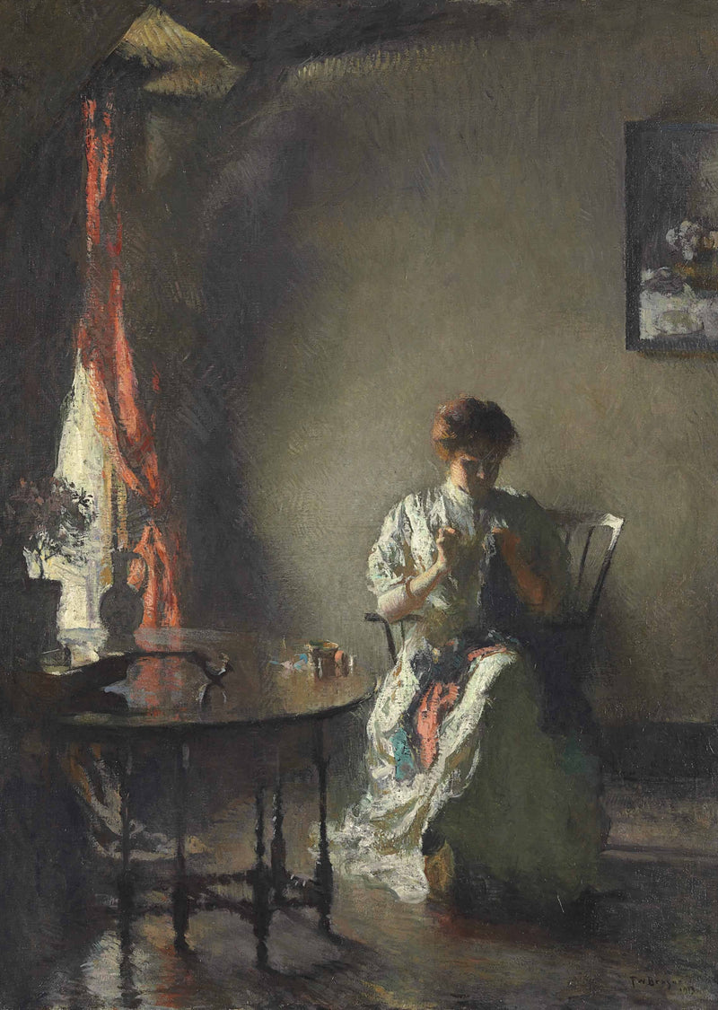 Die Schneiderin - Frank Weston Benson