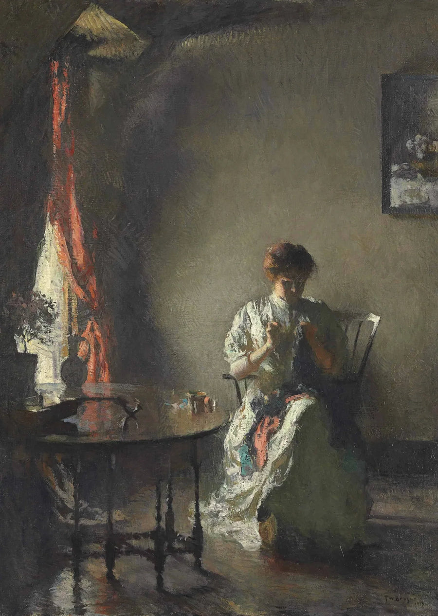 Die Schneiderin - Frank Weston Benson