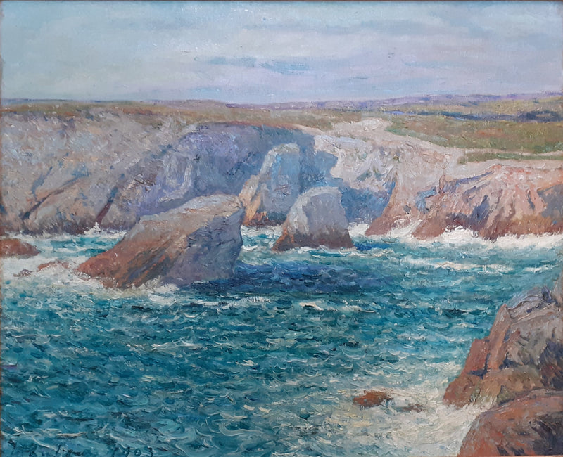 La Crique, wilde Küste, Quiberon - Maxime Maufra
