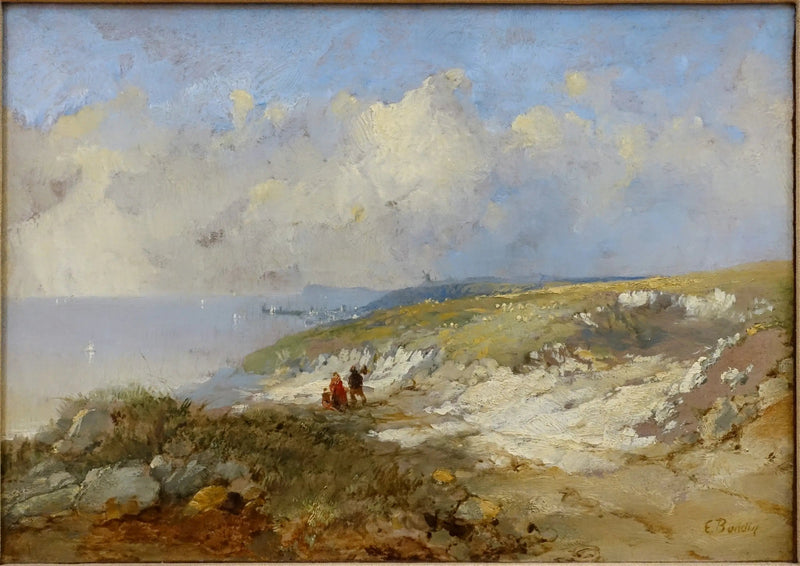 Die Bucht - Eugène Boudin