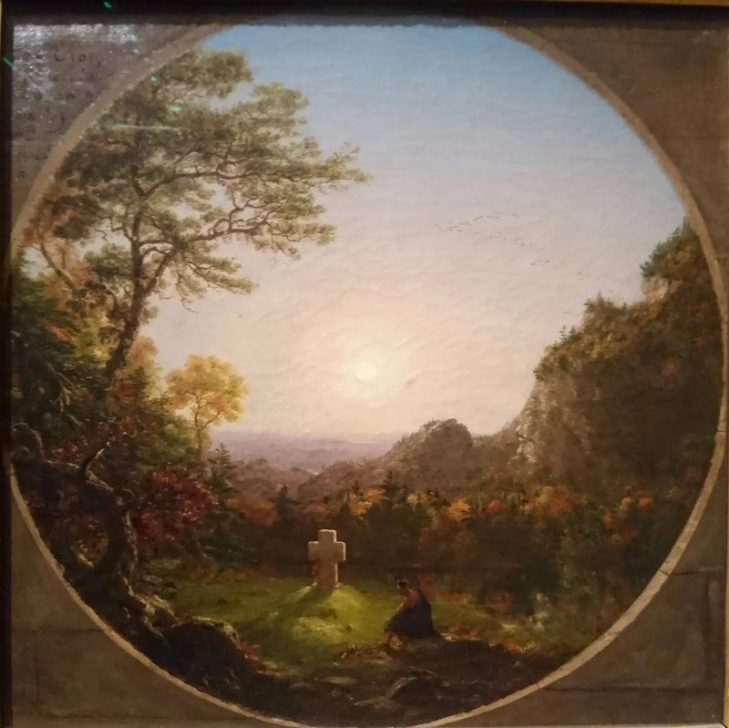 Das Kreuz in der Einsamkeit - Thomas Cole