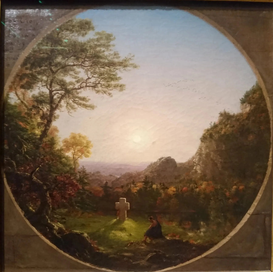 Das Kreuz in der Einsamkeit - Thomas Cole