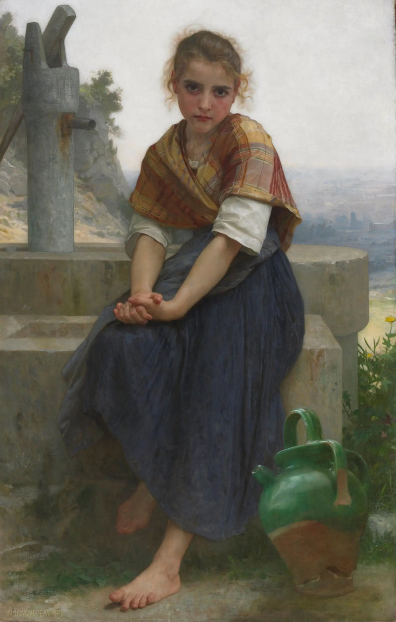 Der zerbrochene Krug - Bouguereau
