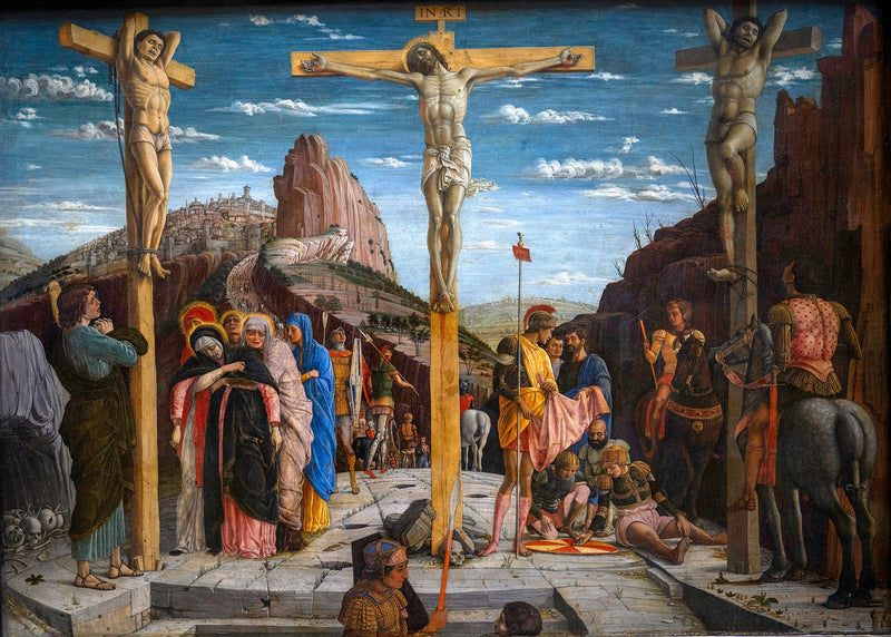 Die Kreuzigung - Andrea Mantegna