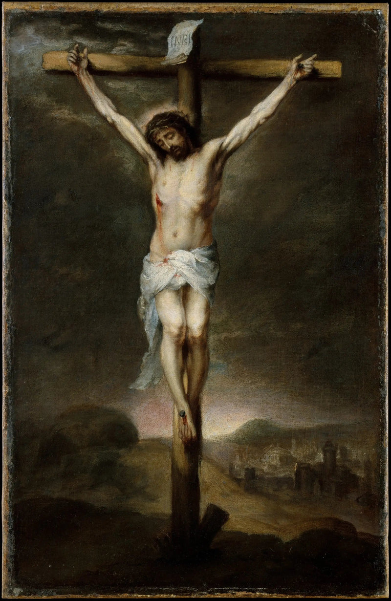 Die Kreuzigung - Bartolomé Esteban Murillo