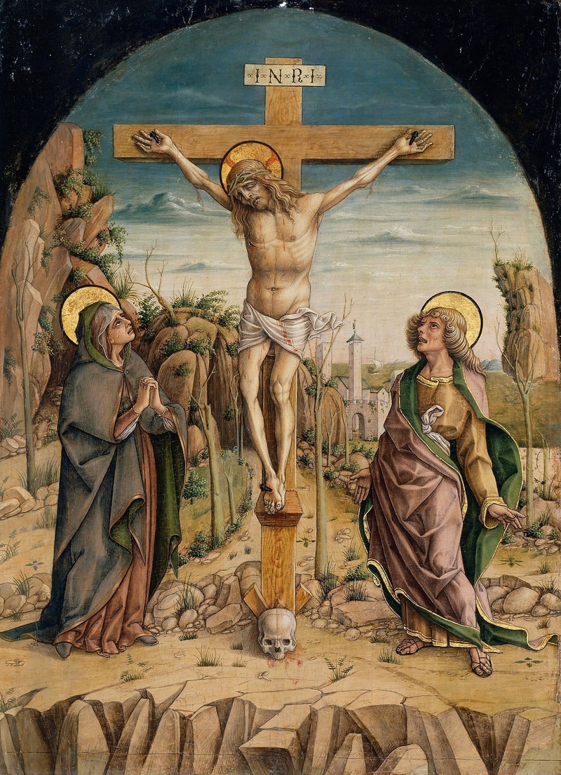 Die Kreuzigung - Carlo Crivelli