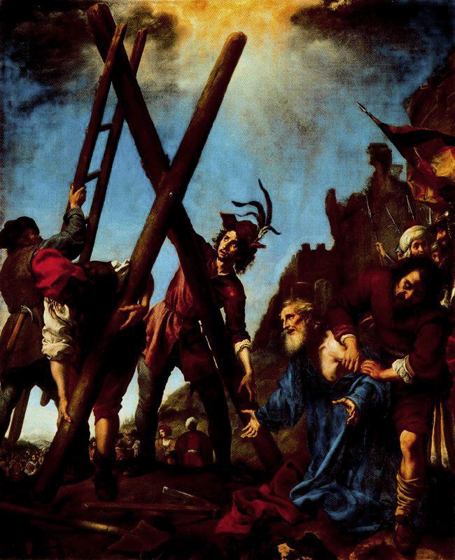 Die Kreuzigung des heiligen Andreas - Carlo Dolci