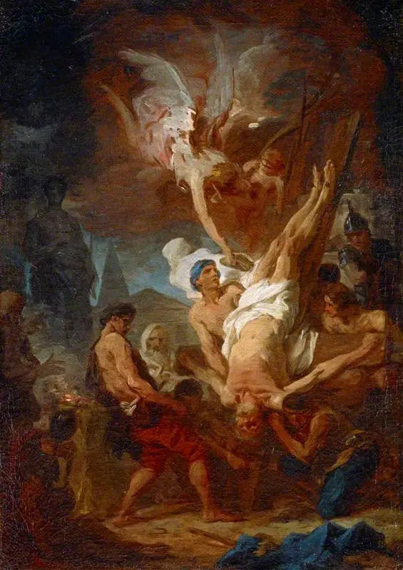 Die Kreuzigung des heiligen Petrus - Pierre Subleyras