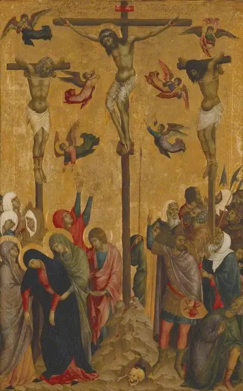 Die Kreuzigung - Duccio di Buoninsegna