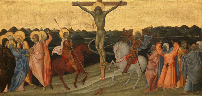 Die Kreuzigung - Giovanni di Paolo