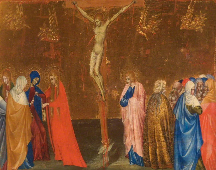 Die Kreuzigung - Giovanni di Paolo