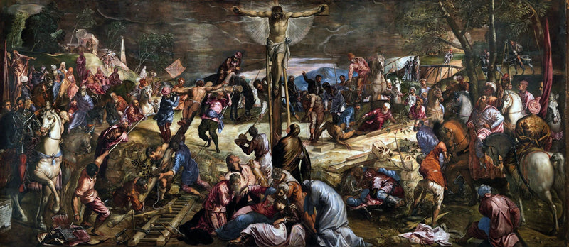 Die Kreuzigung - Jacopo Tintoretto