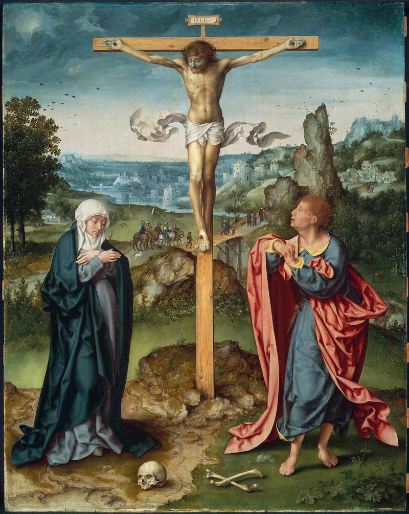 Die Kreuzigung - Joos van Cleve