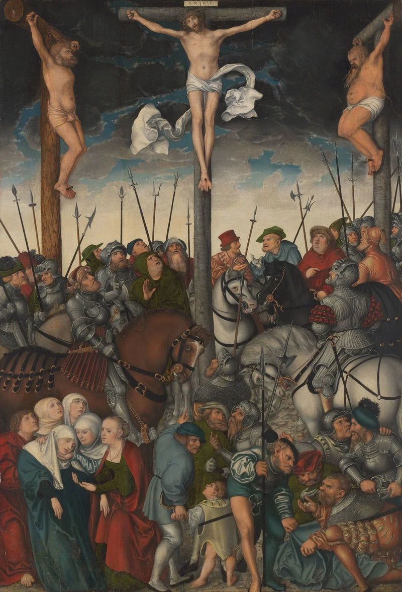 Die Kreuzigung - Lucas Cranach der Ältere