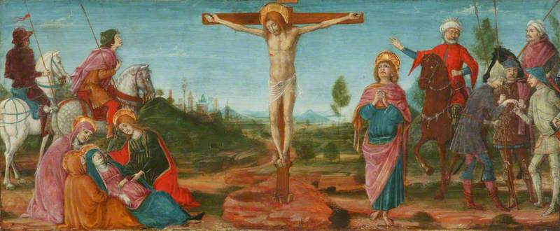 Die Kreuzigung - Matteo di Giovanni