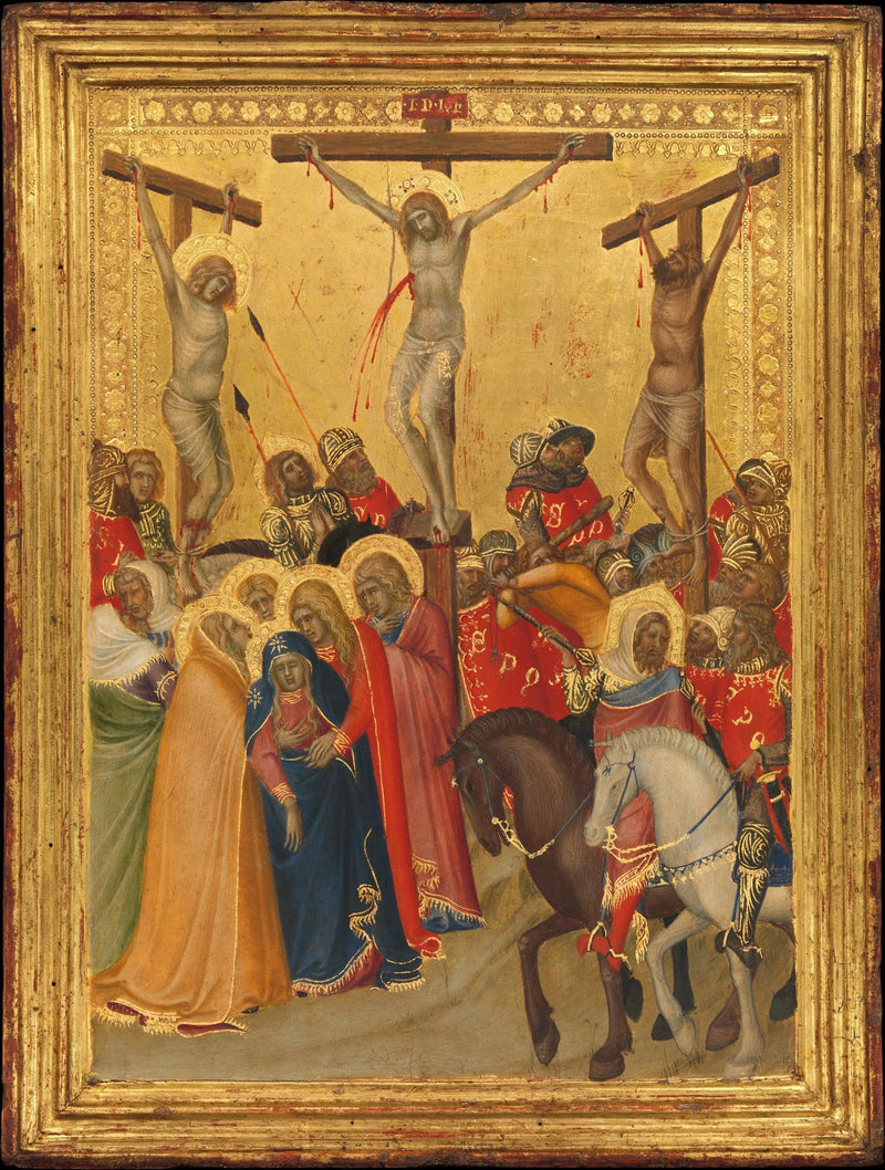 Die Kreuzigung - Pietro Lorenzetti