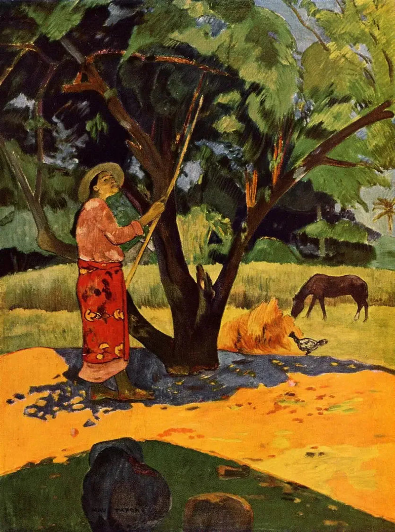 Die Zitronenernte - Paul Gauguin