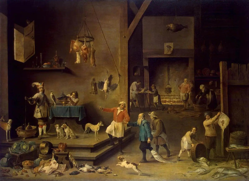 Die Küche - David Teniers der Jüngere