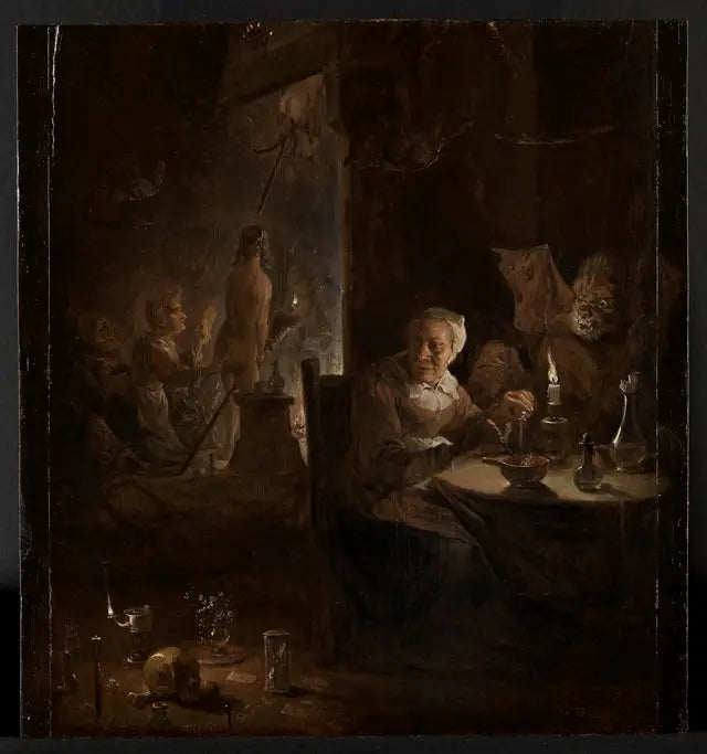 Die Küche der Hexen - David Teniers der Jüngere