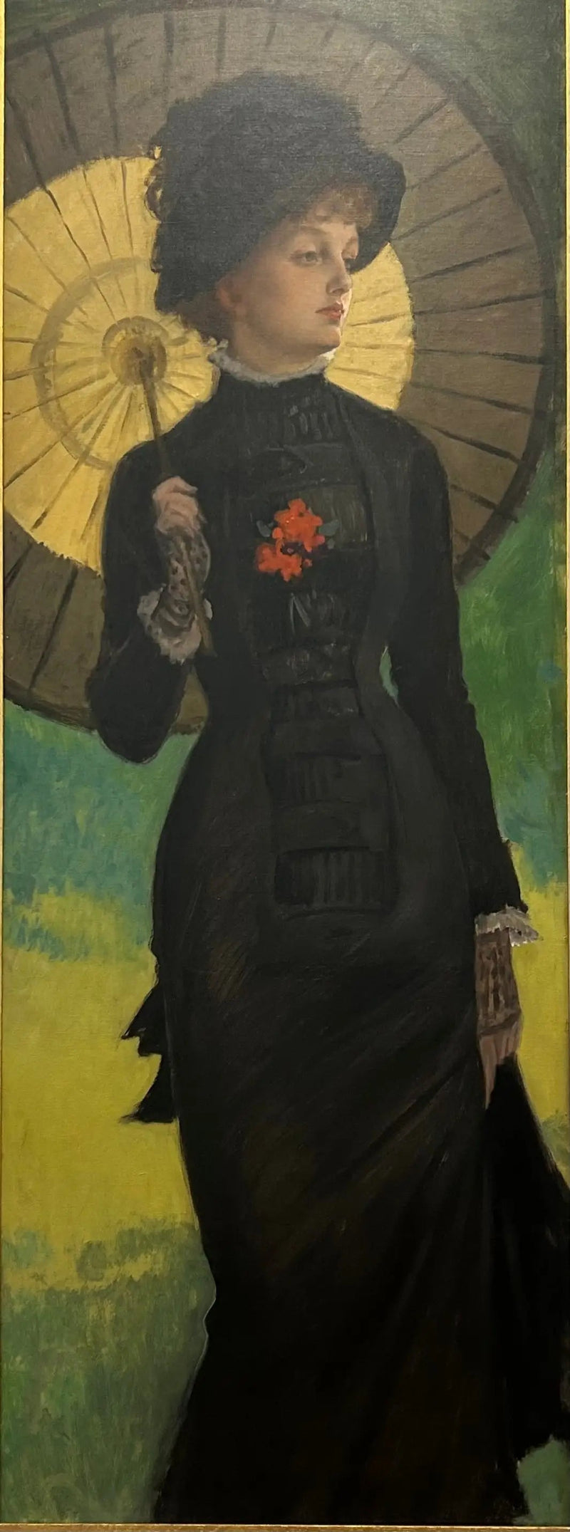 Die Dame mit dem Sonnenschirm - James Tissot
