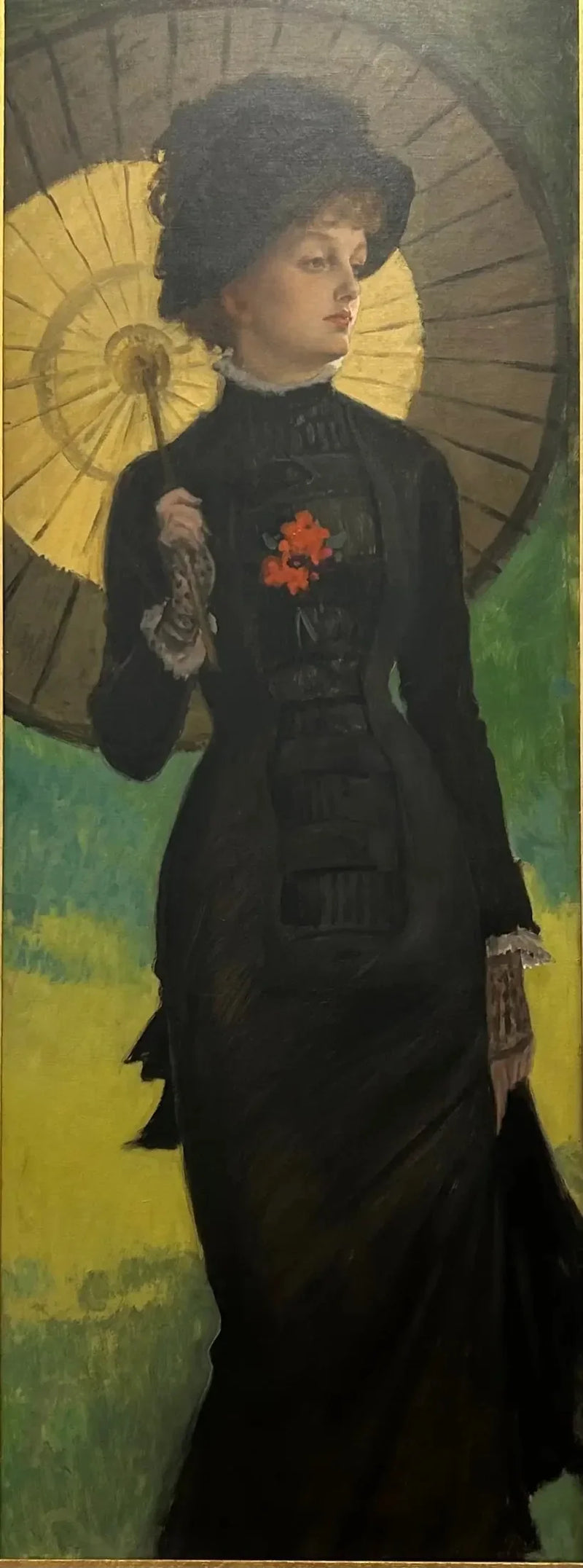 Die Dame mit dem Sonnenschirm - James Tissot