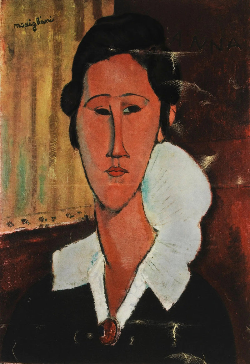 Die Dame mit dem Halsband - Amedeo Modigliani