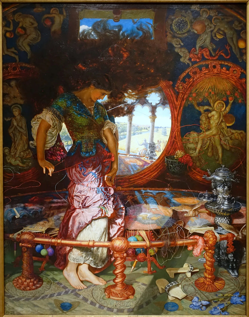 Die Dame von Shalott - William Holman Hunt