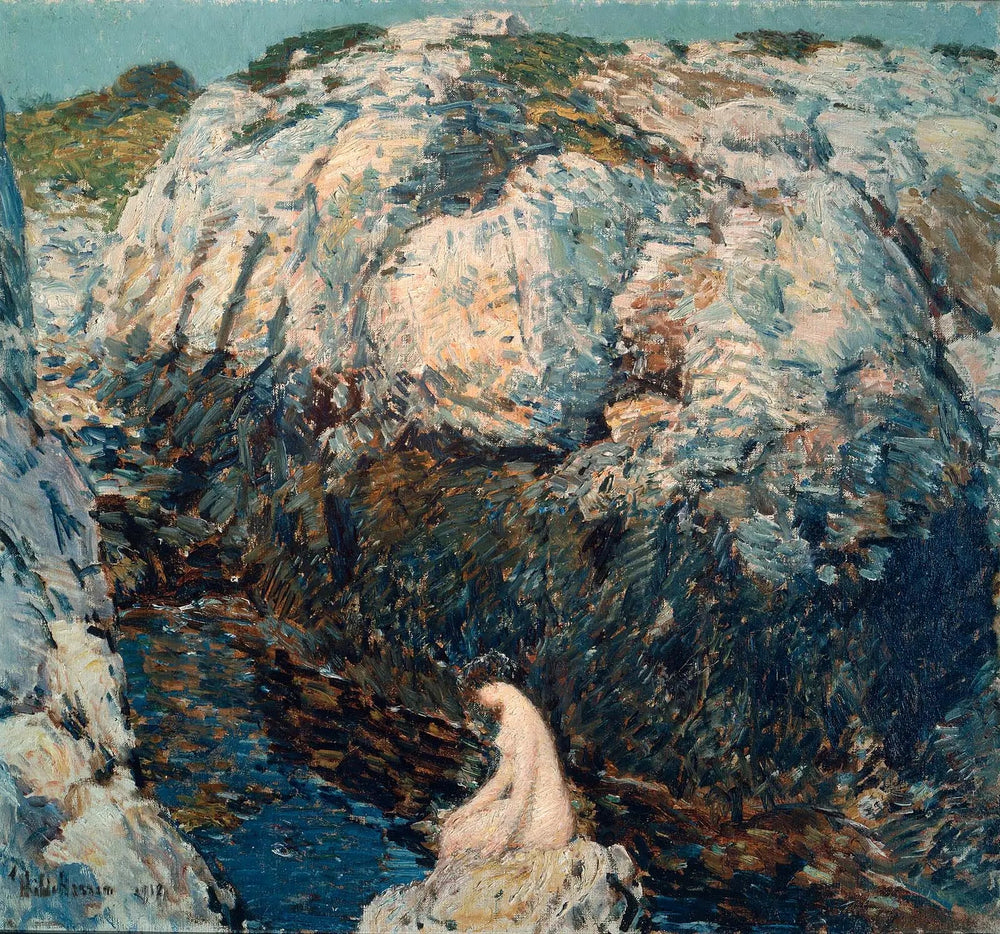 La Dame des Gorges - Childe Hassam image 1 copie de tableau peinte à la main