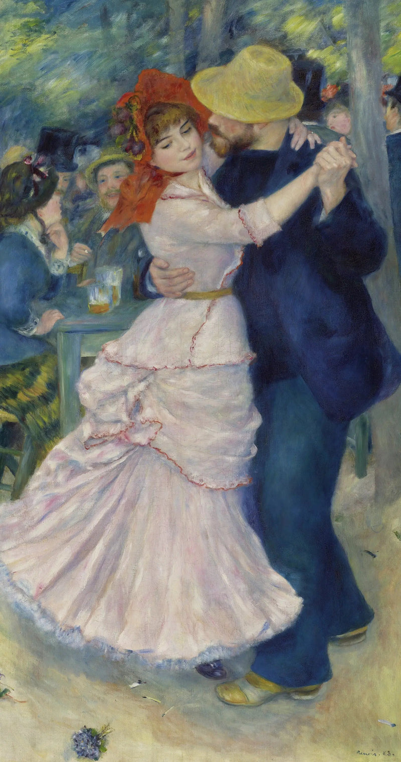 Der Tanz in Bougival - Pierre-Auguste Renoir