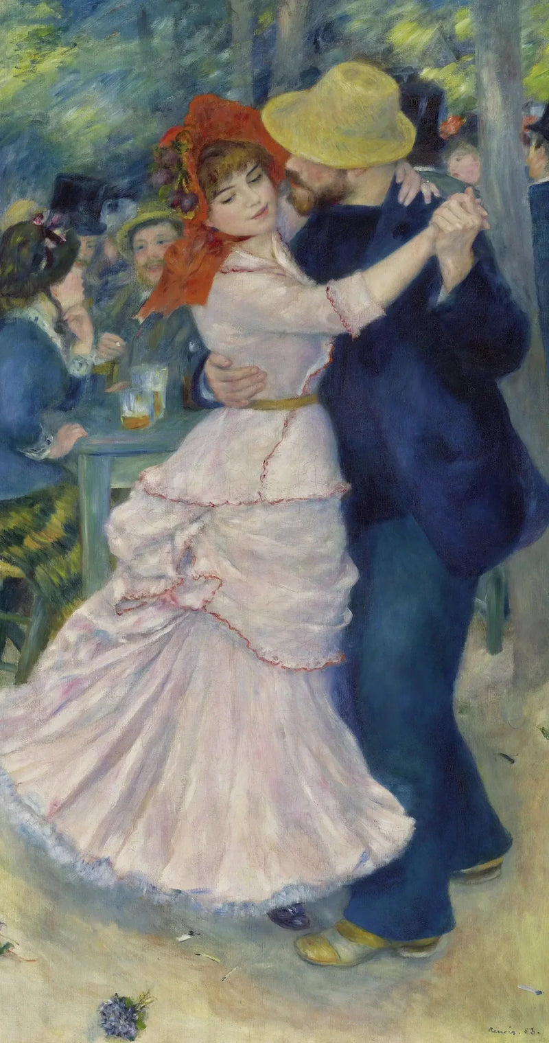 Der Tanz in Bougival - Pierre-Auguste Renoir