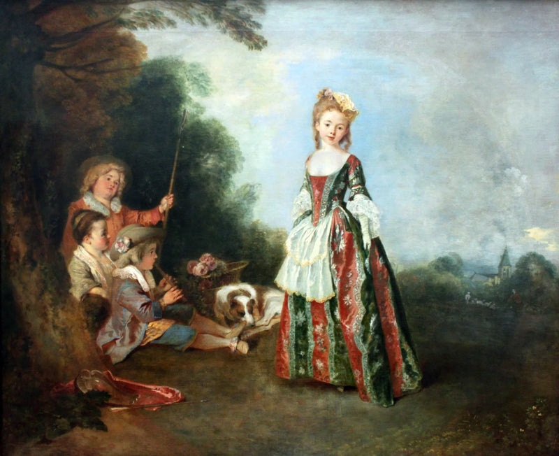 Der Tanz - Antoine Watteau