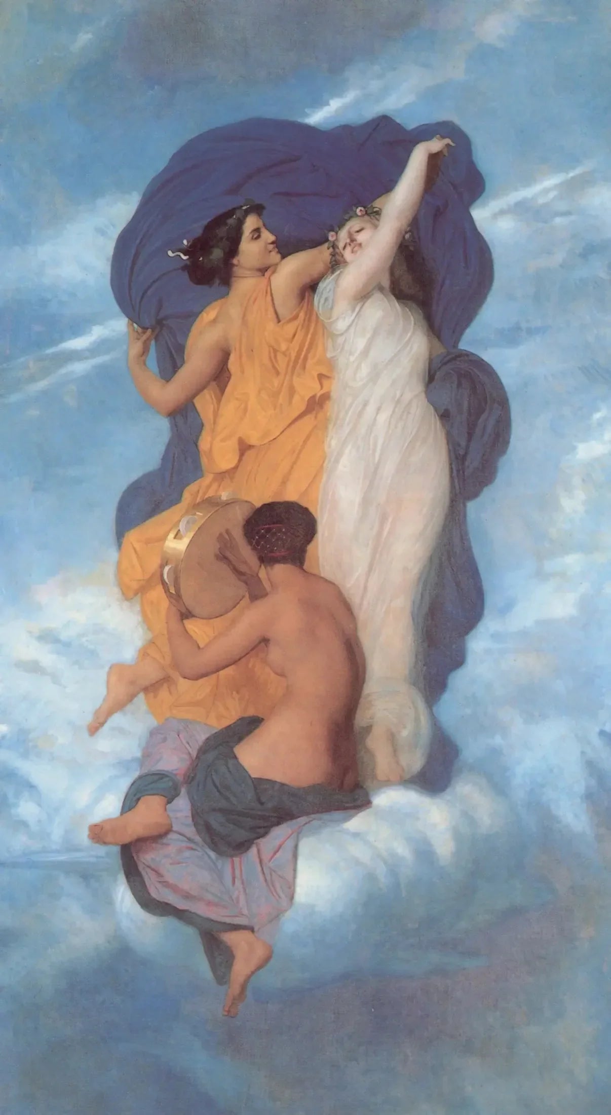 La Danse - Bouguereau image 1 copie peinte à la main à l’huile